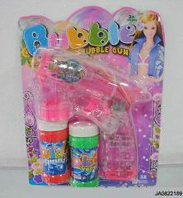 BUBBLE GUN W/LIGHT AND MUSIC,