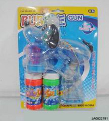 BUBBLE GUN W/LIGHT AND MUSIC,