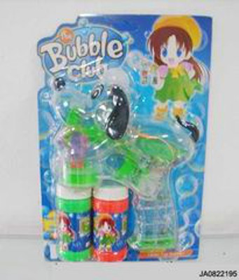 BUBBLE GUN W/LIGHT AND MUSIC,