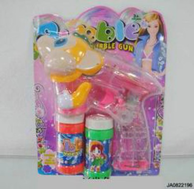 BUBBLE GUN W/LIGHT AND MUSIC,