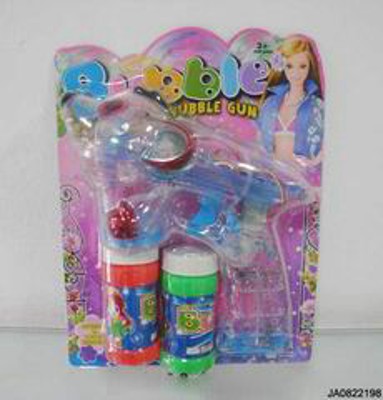 BUBBLE GUN W/LIGHT AND MUSIC,