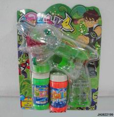 BUBBLE GUN W/LIGHT AND MUSIC,