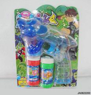 BUBBLE GUN W/LIGHT AND MUSIC,