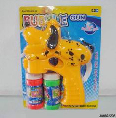 BUBBLE GUN W/LIGHT AND MUSIC,