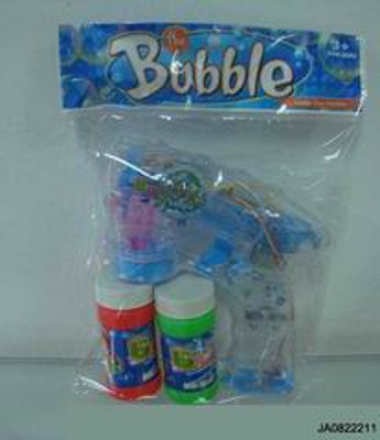 BUBBLE GUN W/LIGHT AND MUSIC,