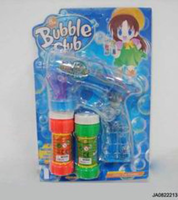 BUBBLE GUN W/LIGHT AND MUSIC,