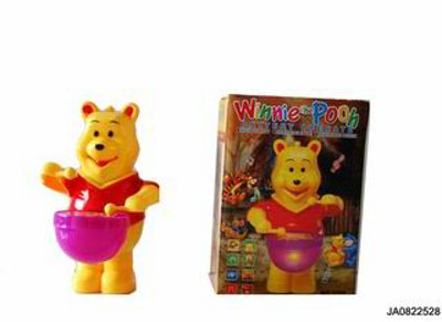 WINNIE THE POOH B/O DRUM W/LIGHT AND MUSIC,
