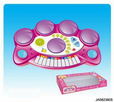 ELECTRONIC ORGAN W/MUSIC,
