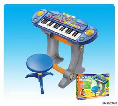 ELECTRONIC ORGAN W/MUSIC,