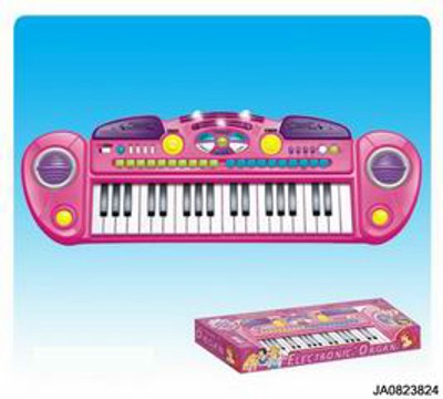 ELECTRONIC ORGAN W/MUSIC,