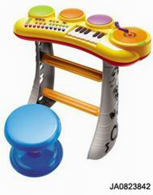 ELECTRONIC ORGAN W/MUSIC,