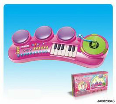 ELECTRONIC ORGAN W/MUSIC,