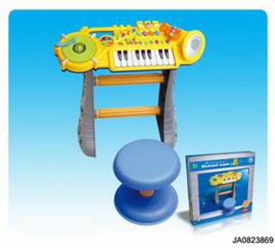 ELECTRONIC ORGAN W/MUSIC,