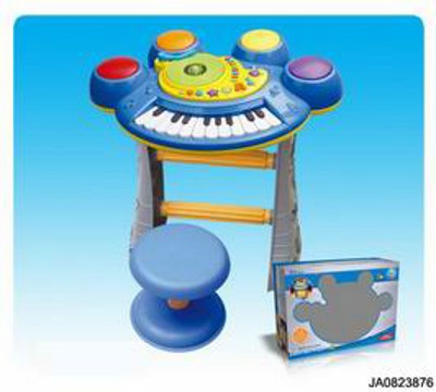 ELECTRONIC ORGAN W/MUSIC,