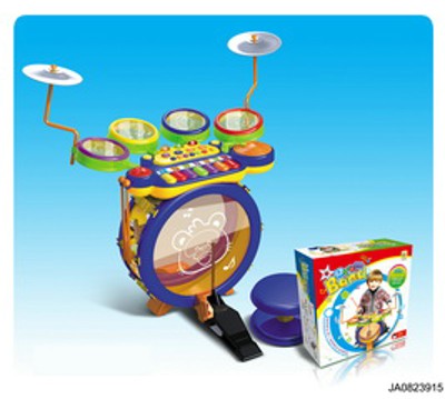 ELECTRONIC ORGAN DRUM W/MUSIC,
