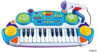 ELECTRONIC ORGAN W/MUSIC,
