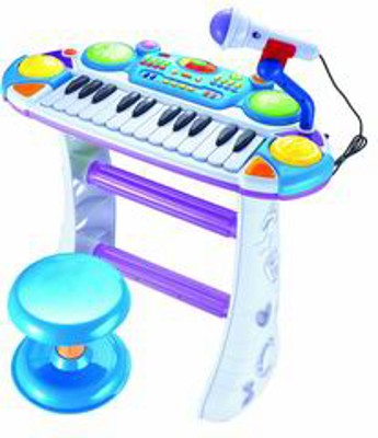 ELECTRONIC ORGAN W/MUSIC,