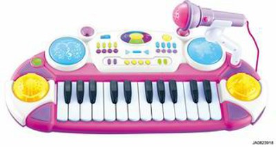 ELECTRONIC ORGAN W/MUSIC,