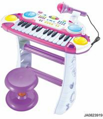 ELECTRONIC ORGAN W/MUSIC,