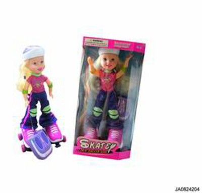 4 CHANNEL R/C DOLL W/LIGHT AND MUSIC,