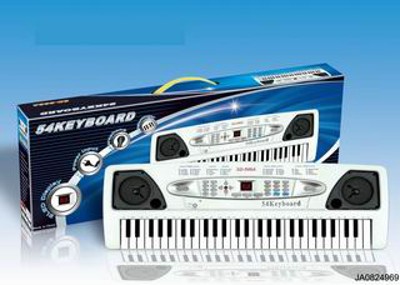 54 KEYS MULTIFUNCTION ELECTRONIC ORGAN W/MICROPHONE,