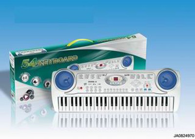 54 KEYS MULTIFUNCTION ELECTRONIC ORGAN W/MICROPHONE,