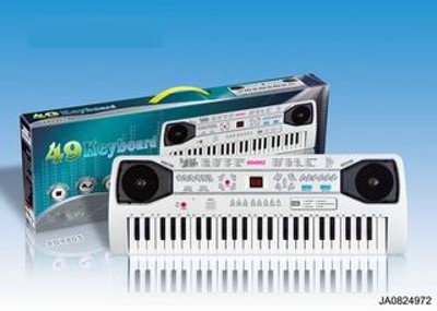 ELECTRONIC ORGAN W/MICROPHONE,
