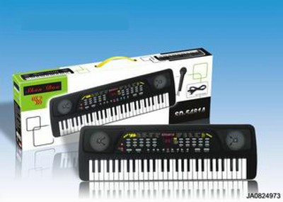 ELECTRONIC ORGAN W/MICROPHONE,