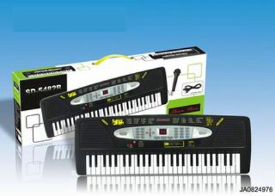 ELECTRONIC ORGAN W/MICROPHONE,