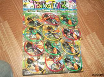 PULLING TOY UFO （12PCS),
