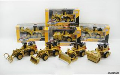PULL BACK METAL TRUCK W/IC AND LIGHT,