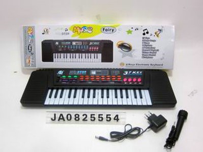 37 KEYBOARD MULTIFUNCTION ELECTRONIC ORGAN W/MICROPHONE,