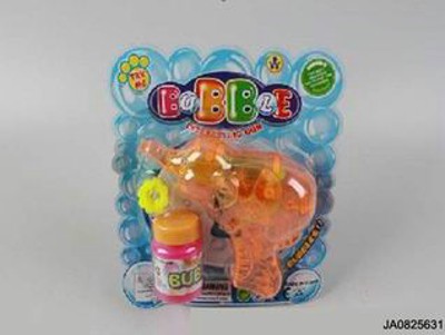 FRICTION  BUBBLE GUN FLASH LIGHT,