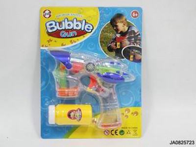 B/O BUBBLE GUN W/MUSIC AND LIGHT,
