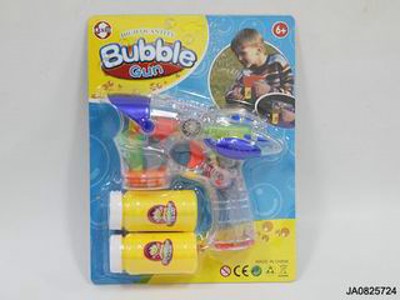 B/O BUBBLE GUN W/MUSIC AND LIGHT,