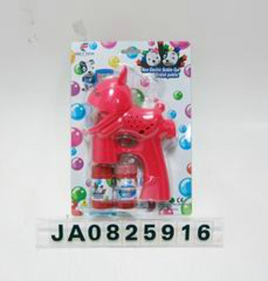 B/O BUBBLE GUN W/LIGHT,MUSIC,