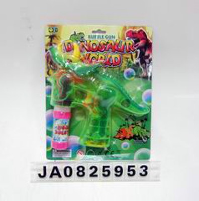 B/O BUBBLE GUN W/LIGHT AND MUSIC,