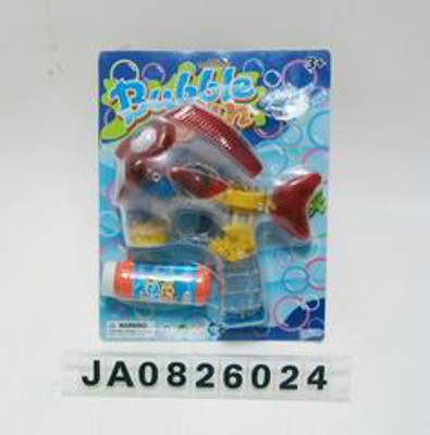 B/O BUBBLE GUN W/LIGHT,