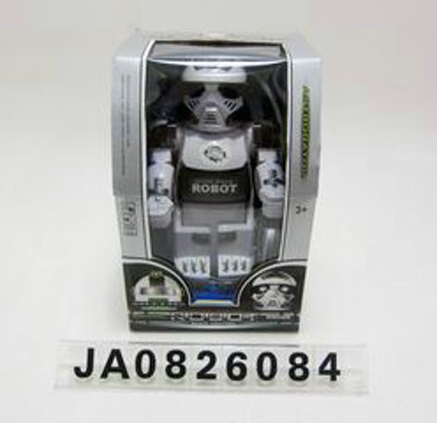 2 CHANNEL R/C ROBOT W/LIGHT,MUSIC.W/B,