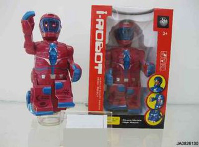 2 CHANNEL R/C ROBOT W/LIGHT,MUSIC,
