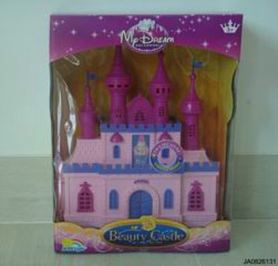 CASTLE W/LIGHT,MUSIC,