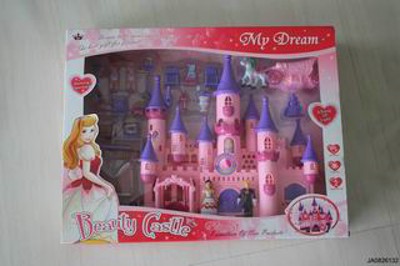 CASTLE W/LIGHT,MUSIC,