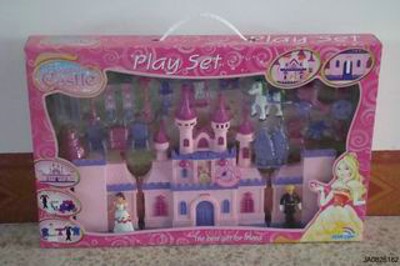 CASTLE W/LIGHT,MUSIC,