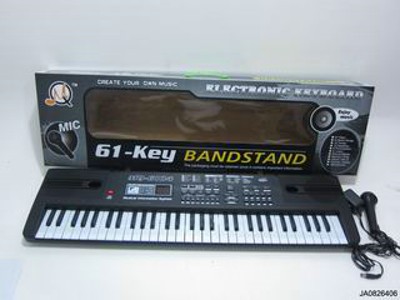 61 KEYBOARD MULTIFUNCTION ELECTRONIC ORGAN W/MICROPHONE,
