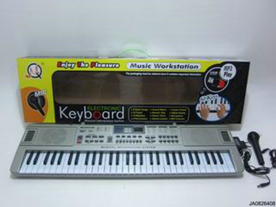61 KEYBOARD MULTIFUNCTION ELECTRONIC ORGAN W/MICROPHONE，MP3,