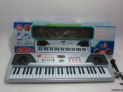 54 KEYBOARD MULTIFUNCTION ELECTRONIC ORGAN W/MICROPHONE,