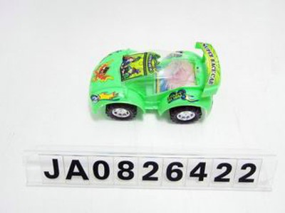 BEN10 15CM PULLING CAR W/LIGHT,