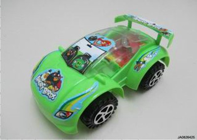 15CM PULLING CAR W/LIGHT,