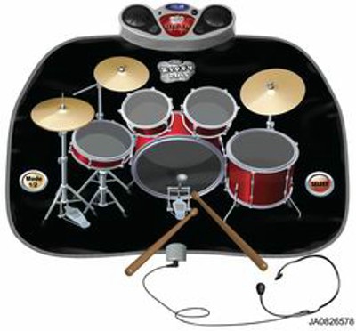 DRUM KIT PLAYMAT W/MUSIC,