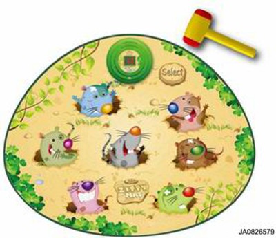 HIT MOLES PLAYMAT W/MUSIC,